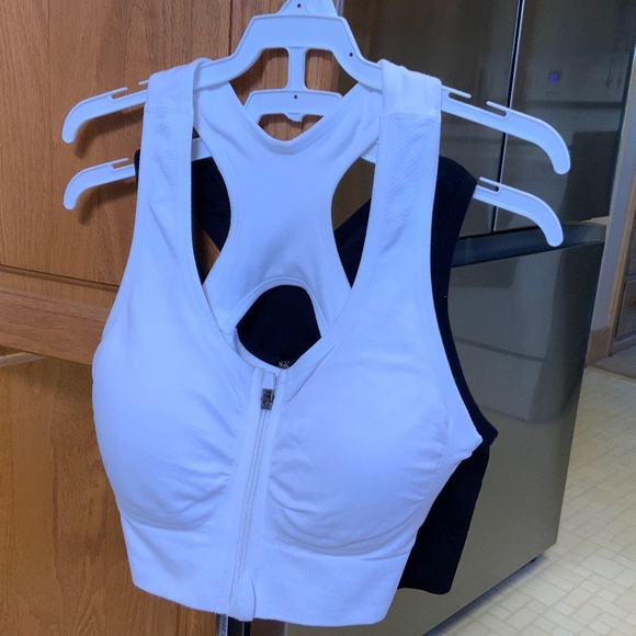 Two Zip Front Exercise Tops - Picture 3 of 9